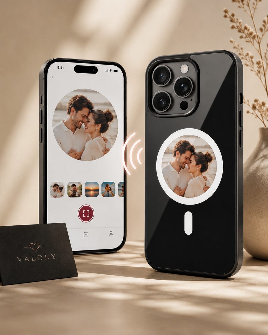 Valory Foto-Handyhülle mit smartem Display
